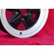 Felge Porsche  Fuchs 6x16 ET36 5x130 matt black/diamond cut 911 -1989, 914 6