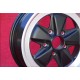 cerchio Porsche  Fuchs 6x16 ET36 5x130 matt black/diamond cut 911 -1989, 914 6