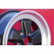 Felge Porsche  Fuchs 6x16 ET36 5x130 matt black/diamond cut 911 -1989, 914 6