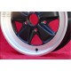 cerchio Porsche  Fuchs 6x16 ET36 5x130 matt black/diamond cut 911 -1989, 914 6