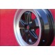 Felge Porsche  Fuchs 6x16 ET36 5x130 matt black/diamond cut 911 -1989, 914 6