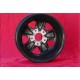 Felge Porsche  Fuchs 6x16 ET36 5x130 matt black/diamond cut 911 -1989, 914 6