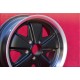 Volkswagen Fuchs 7x16 ET23.3 5x112 matt black/diamond cut T2b, T3 cerchio wheel jante llanta felge