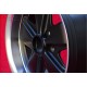 Volkswagen Fuchs 7x16 ET23.3 5x112 matt black/diamond cut T2b, T3 cerchio wheel jante llanta felge