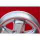 Porsche  Fuchs 6x15 ET36 5x130 fully polished 356 C SC, 911 -1989, 914 6 cerchio wheel jante llanta felge