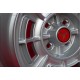 Fiat Cromodora CD68 7x15 ET0 4x98 silver 124 Coupe, Spider, 125, 131, 132 cerchi wheels jantes felgen llantas