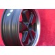 Porsche  Fuchs 6x15 ET36 5x130 matt black/diamond cut 911 -1989, 914 6, 944 -1986, 924 turbo-Carrera GT cerchio wheel llanta fel