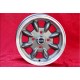 Mini Minilite 5x12 ET31 4x101.6 anthracite/diamond cut Mini Mk1-3, 850, 1000, 1275 GT cerchio wheel llanta jante felge