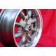 Mini Minilite 5x12 ET31 4x101.6 anthracite/diamond cut Mini Mk1-3, 850, 1000, 1275 GT cerchio wheel llanta jante felge