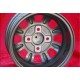Mini Minilite 5x12 ET31 4x101.6 anthracite/diamond cut Mini Mk1-3, 850, 1000, 1275 GT cerchio wheel llanta jante felge