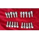 Lancia Fulvia Bolts Set KB4 20 pcs left  threaded