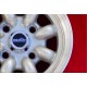 Mini Minilite 5x10 ET12 4x101.6 silver/diamond cut Mini Mk1-3, 850, 1000 cerchi wheels jantes llantas felgen