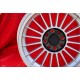 BMW Alpina 7x15 ET12 4x100 silver/black 1500-2000tii, 1502-2002tii, 3 E21, E30 cerchi wheel jante llanta felge
