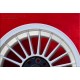 BMW Alpina 7x15 ET12 4x100 silver/black 1500-2000tii, 1502-2002tii, 3 E21, E30 cerchi wheel jante llanta felge
