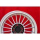 BMW Alpina 6x15 ET12 7x15 ET12 4x100 silver/black 1500-2000tii, 1502-2002tii, 3 E21, E30 cerchi wheels llantas jantes felgen