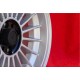 BMW Alpina 6x15 ET12 7x15 ET12 4x100 silver/black 1500-2000tii, 1502-2002tii, 3 E21, E30 cerchi wheels llantas jantes felgen