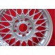 BMW BBS 7x15 ET20 5x120 silver M3 E30, 5 E12, E28, E34, 6 E24, 7 E23, E32, E3, E9  cerchio llanta wheel jante felge