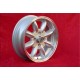 Datsun Minilite 5.5x15 ET15 4x114.3 silver/diamond cut MBG, TR2-TR6 cerchio wheel jante llanta felge
