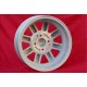 Datsun Minilite 5.5x15 ET15 4x114.3 silver/diamond cut MBG, TR2-TR6 cerchio wheel jante llanta felge