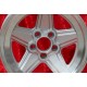 Mercedes Penta 9x16 ET12 5x112 silver/diamond cut 107 108 109 116 123 126 only back axle cerchio wheel llanta felge jante