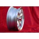 Toyota Minilite 5.5x13 ET25 4x114.3 silver/diamond cut 120 140 160 180 cerchio wheel jante felge llanta 