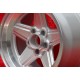 Mercedes Penta 9x16 ET12 5x112 silver/diamond cut 107 108 109 116 123 126 only back axle cerchio wheel llanta felge jante
