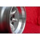 Ford Minilite 9x13 ET-12 4x108 silver/diamond cut Escort Mk1-2, Capri, Cortina  cerchio jante wheel llanta Felge