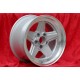 Mercedes Penta 9x16 ET12 5x112 silver/diamond cut 107 108 109 116 123 126 only back axle cerchio wheel llanta felge jante