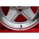 Mercedes Penta 9x16 ET12 5x112 silver/diamond cut 107 108 109 116 123 126 only back axle cerchio wheel llanta felge jante
