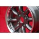 Felge Ford Minilite 6x13 ET16 4x108 anthracite/diamond cut Escort Mk1-2, Capri, Cortina