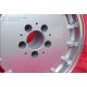 Mercedes Gullideckel 8x16 ET11 5x112 silver/diamond cut 107 108 109 116 123 126 cerchio wheel jante felge llanta 