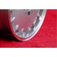 Mercedes Gullideckel 8x16 ET11 5x112 silver/diamond cut 107 108 109 116 123 126 cerchio wheel jante felge llanta 