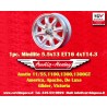 1 jante Minilite 5.5x13 4x114.3 Austin Toyota Datsun 120  120 140 160 180 Toyota Corolla Starlet Carina Austin 1100 1300