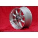 Mazda Minilite 7x15 ET30 4x100 silver/diamond cut MX5 NA, NB cerchi wheels jantes felgen llantas