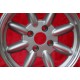 Mazda Minilite 7x15 ET30 4x100 silver/diamond cut MX5 NA, NB cerchio wheel jante felge llanta