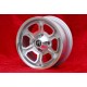 Alfa Romeo Momo Vega 6x14 ET23 4x108 silver/diamond cut 105 Berlina, Giulia, Coupe, Spider, GTC cerchi wheels llantas jantes fel