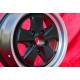 Porsche Fuchs 7x17 ET23.3 5x130 matt black/diamond cut 911 -1989, 914 6, 944 -1986, turbo -1989 cerchio wheel jante felge llanta