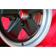 Porsche Fuchs 7x17 ET23.3 5x130 matt black/diamond cut 911 -1989, 914 6, 944 -1986, turbo -1989 cerchio wheel jante felge llanta