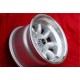 Fiat Minilite 8x13 ET-6 4x98 silver/diamond cut 124 Spider, Coupe, X1/9 cerchio wheel jante felge llanta