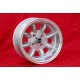 Fiat Minilite 7x13 ET-7 4x98 silver/diamond cut 124 Berlina, Coupe, Spider, 125, 131 wheel jante cerchio felgen llanta 