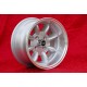 Fiat Minilite 7x13 ET-7 4x98 silver/diamond cut 124 Berlina, Coupe, Spider, 125, 131 wheel jante cerchio felgen llanta 