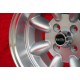 Fiat Minilite 7x13 ET-7 4x98 silver/diamond cut 124 Berlina, Coupe, Spider, 125, 131 wheel jante cerchio felgen llanta 