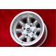 Fiat Minilite 8x13 ET-6 4x98 silver/diamond cut 124 Spider, Coupe, X1/9 cerchi wheels jantes felgen llantas