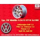 1 cerchio Minilite 5.5x13 ET18 4x100 BMW Opel Volkswagen  1502  silver/diamond cut
