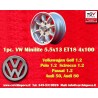 1 jante Minilite 5.5x13 4x100 BMW Opel Volkswagen  1502  1502 1602 1802 2002 tii 3 E21 Kadett B-C Manta Ascona A-B GT Ol