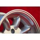 Volkswagen Minilite 7x13 ET5 4x100 silver/diamond cut 1502-2002tii, 3 E21  cerchio wheel jante felge llanta