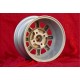 Volkswagen Minilite 7x13 ET5 4x100 silver/diamond cut 1502-2002tii, 3 E21  cerchio wheel jante felge llanta