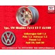 1 jante Minilite 7x13 4x100 Opel Volkswagen BMW 1502  1502 1602 1802 2002 tii 3 E21 Kadett B-C Manta Ascona A-B GT Olymp
