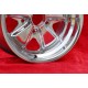 Porsche Fuchs 8x17 ET10.6 5x130 fully polished 911 SC, Carrera -1989, turbo -1987 cerchio wheel jante felge llanta