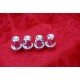 set 16 right threaded nuts Mini Austin Triumpg MG for alloy wheels